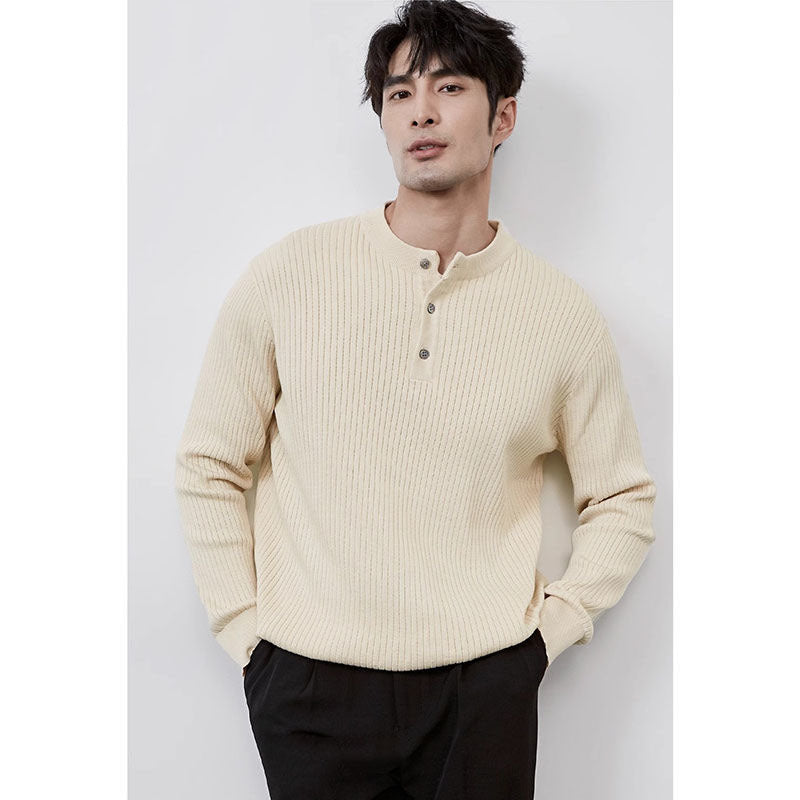 Quilted Zip-Up Sweater