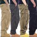 Foreign trade simple cotton cargo pants