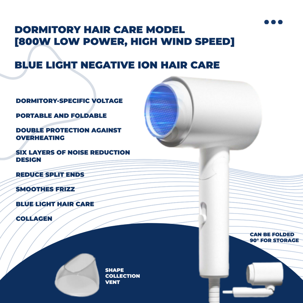 Shasoul Blue Light Hairdryer