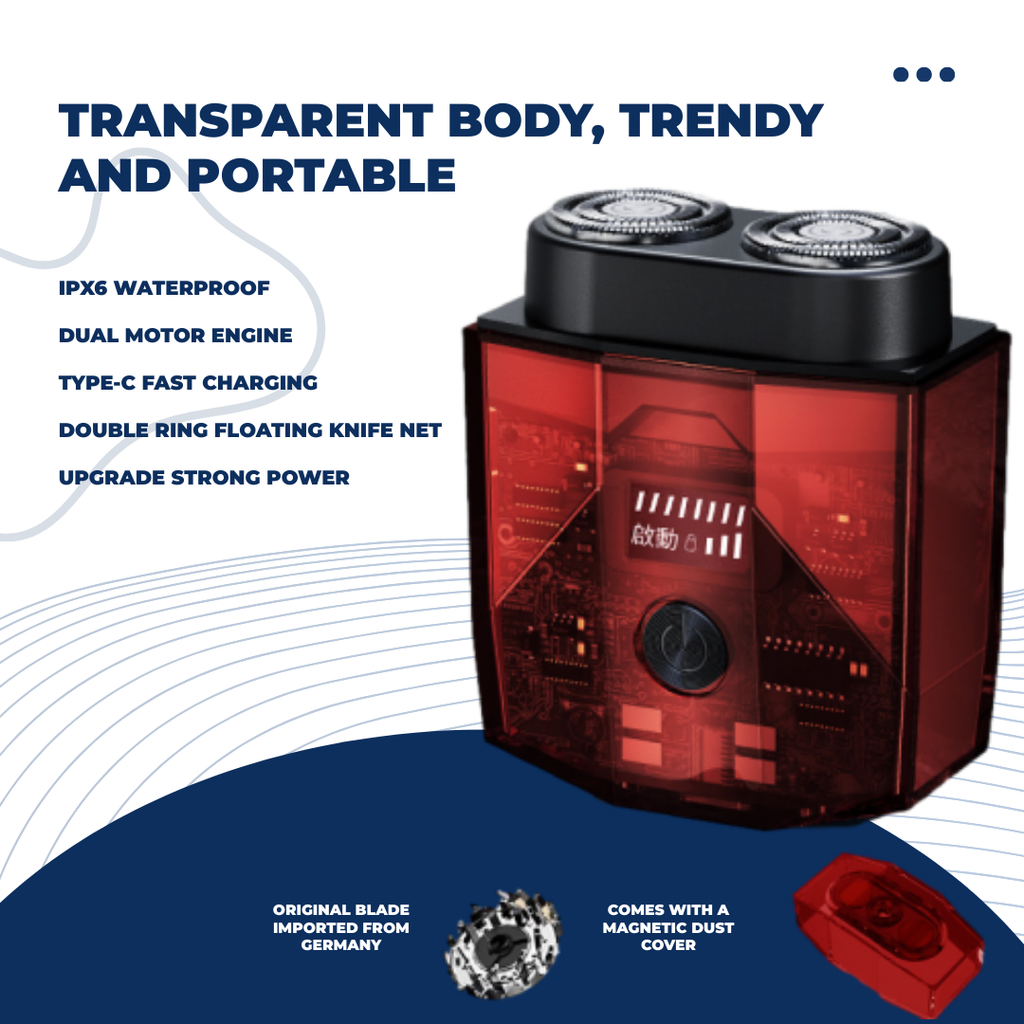 Shasoul Transparent Body Shaver