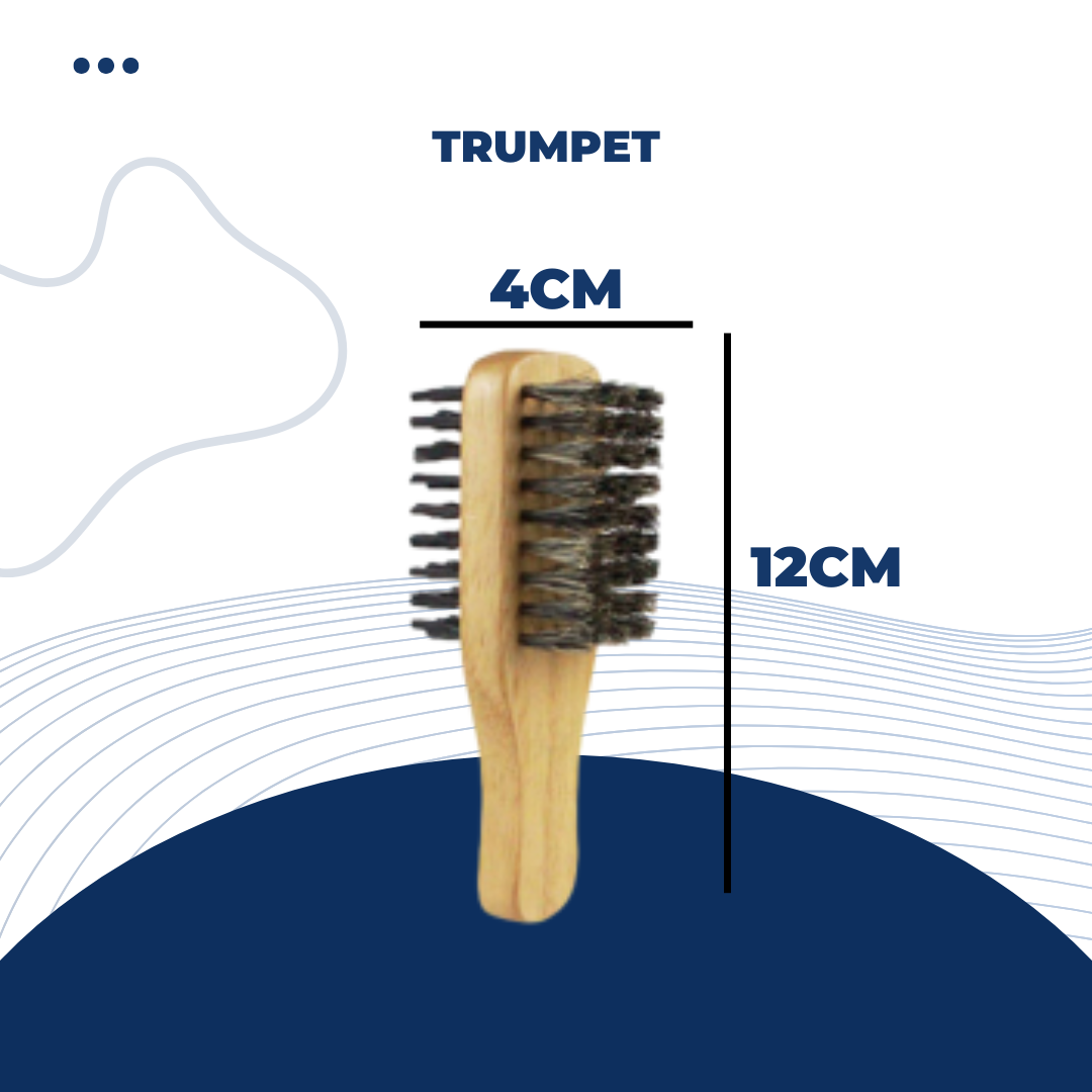 Shasoul Solid Wood Beard Brush