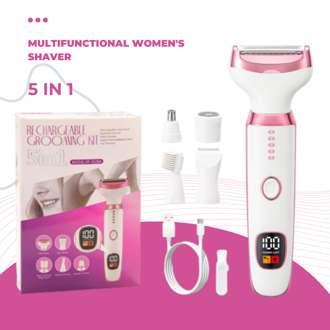 Shasoul 5-in-1 LadyCare Shaver
