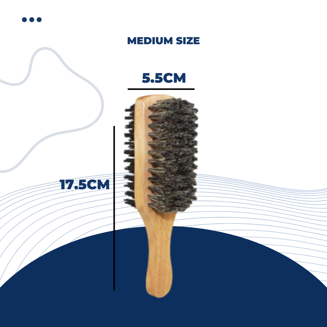 Shasoul Solid Wood Beard Brush