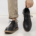 Men's Brogue Wingtip Derby Shoes
