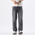 Men's Lyocell Loose Jeans - Cool Summer Fit, Wide Leg & Light Wash