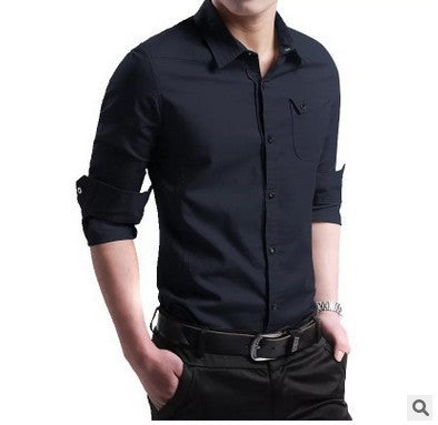 Men's Cotton Business Shirt