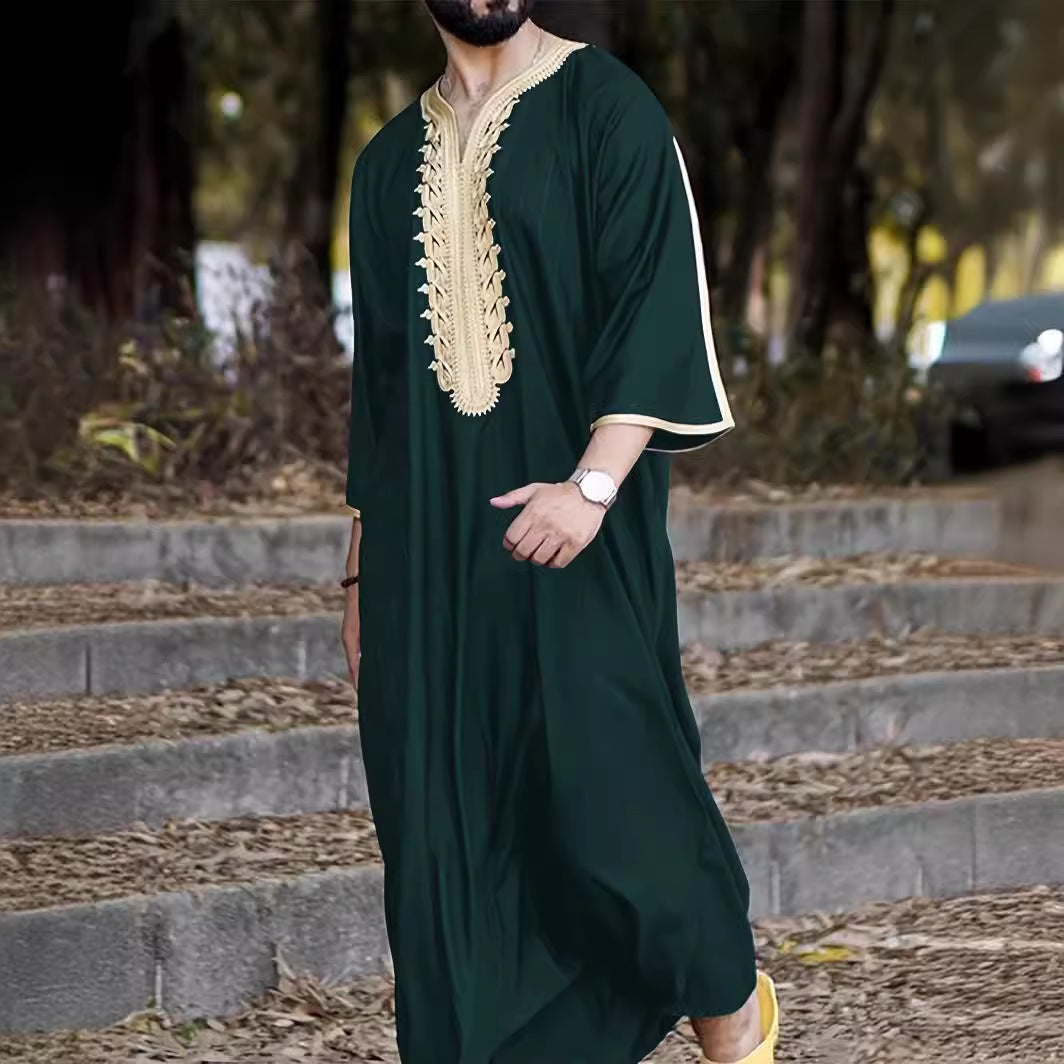 Middle Eastern Loose Kaftan