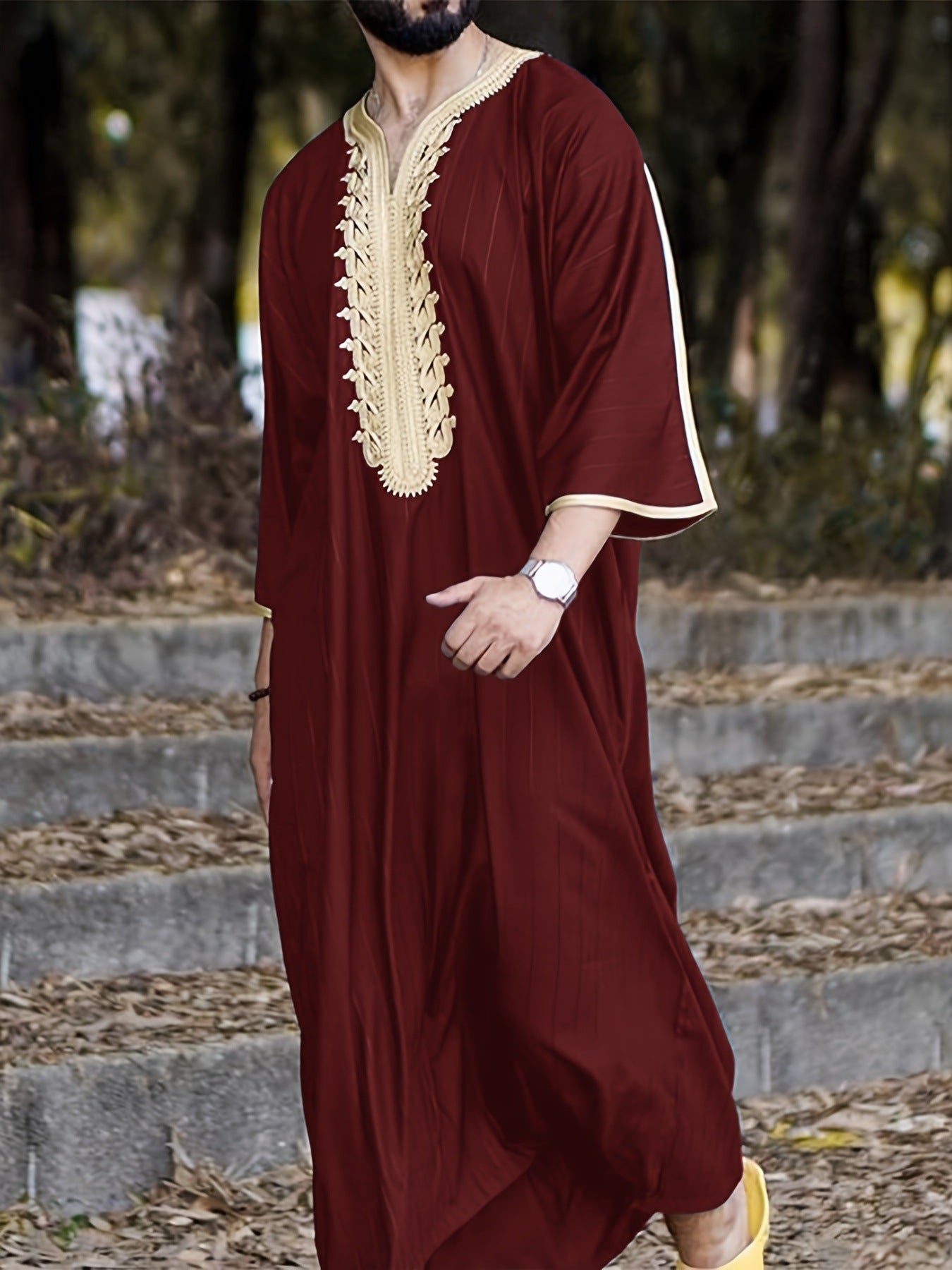 Middle Eastern Loose Kaftan