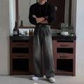 Loose-Fit Pleated Trousers