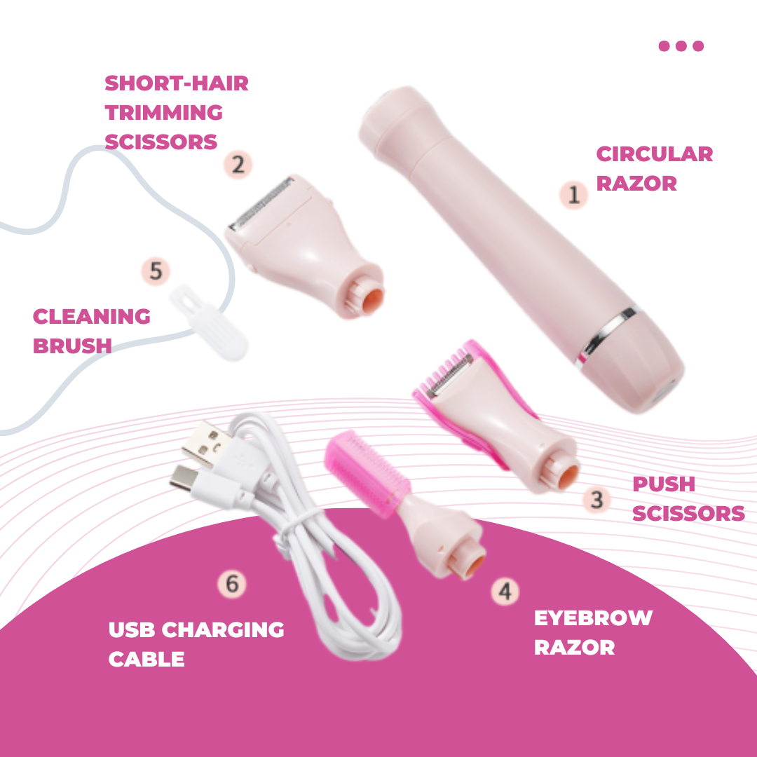 Shasoul 5-in-1 LadyCare Shaver