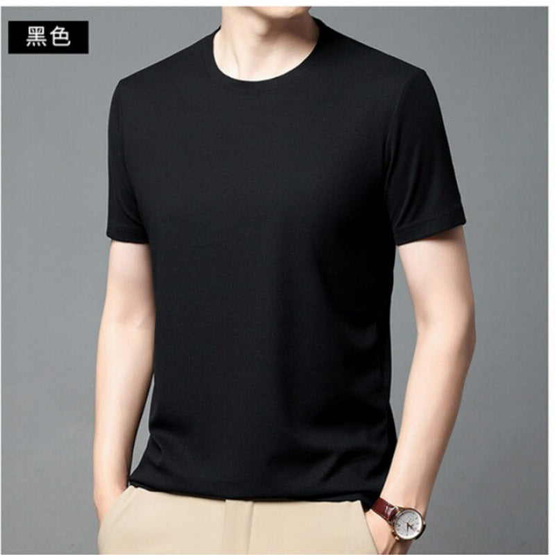 Round Neck Half-Sleeve Men's T-shirt