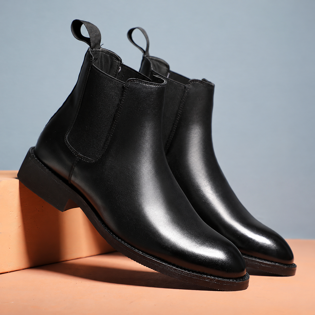 Leather Chelsea Boots