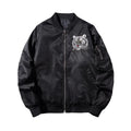 Men's Embroidered Bomber Baseball Jacket