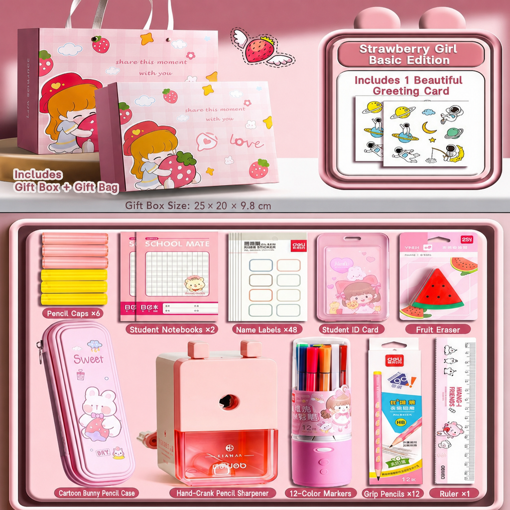 Complete School Stationery Set