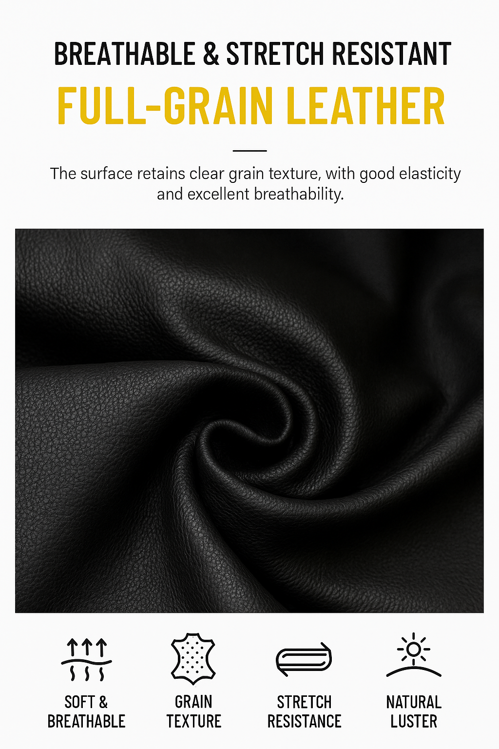 Genuine Leather Auto-Buckle Belt