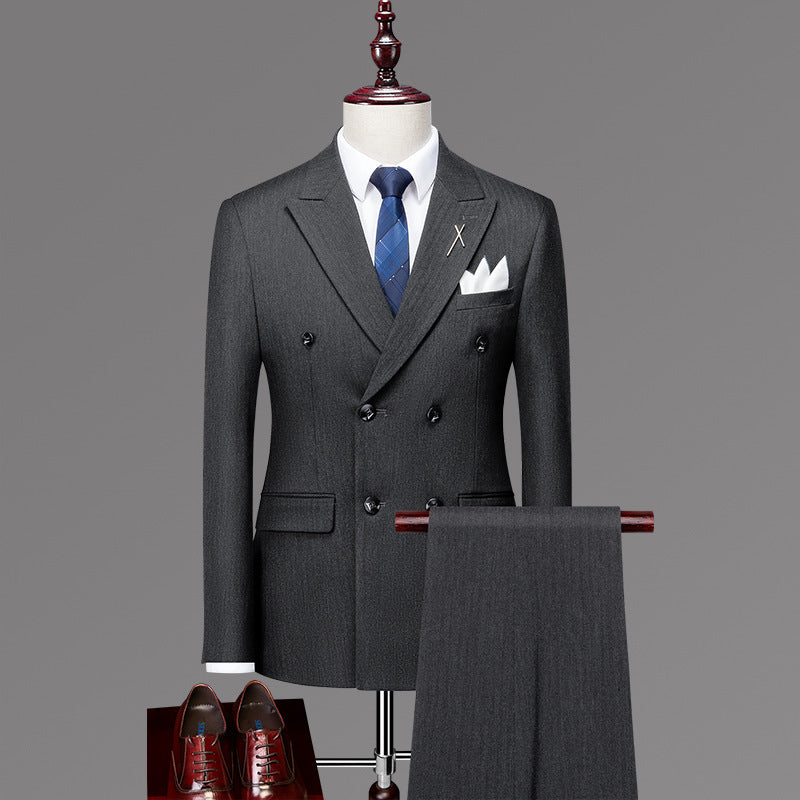 Slim Fit Three-Piece Suit