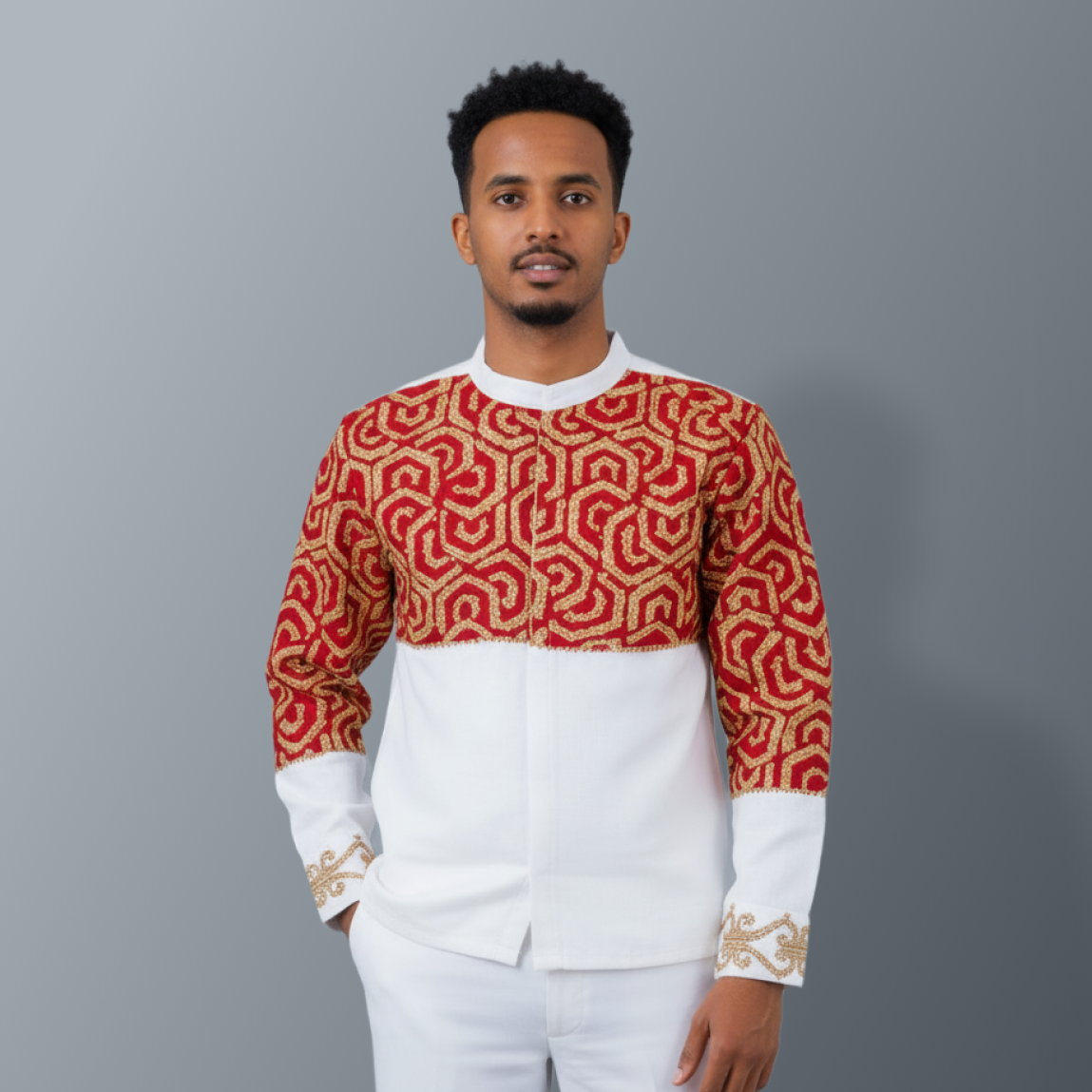 Men's Modern Habesha Tunic