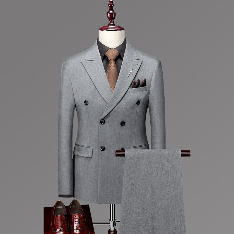 Slim Fit Three-Piece Suit