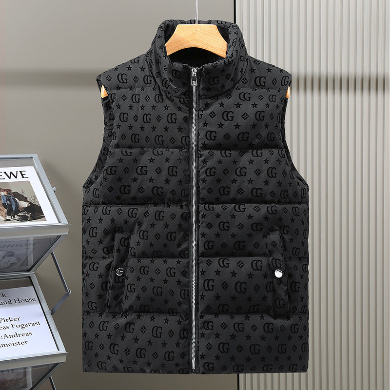 Warm Stand-Up Collar Vest