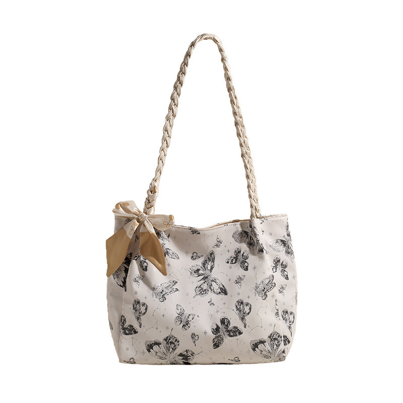 Butterfly Accent Everyday Tote Bag