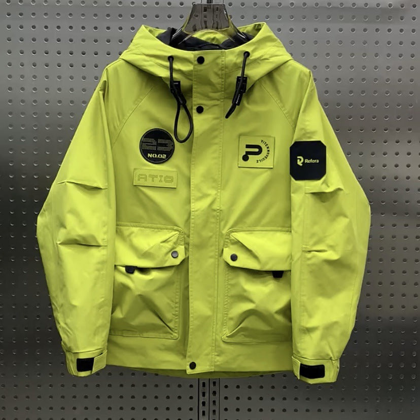 Versatile hooded jacket