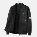 Korean Style Baseball Jacket — XL / Basic black