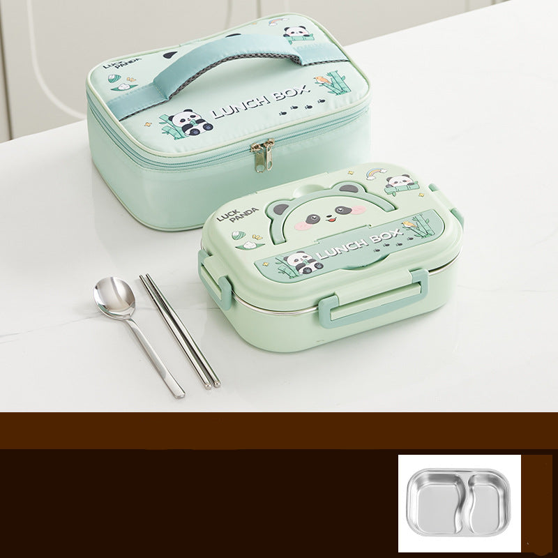 Panda Stainless Steel Lunch Box Set