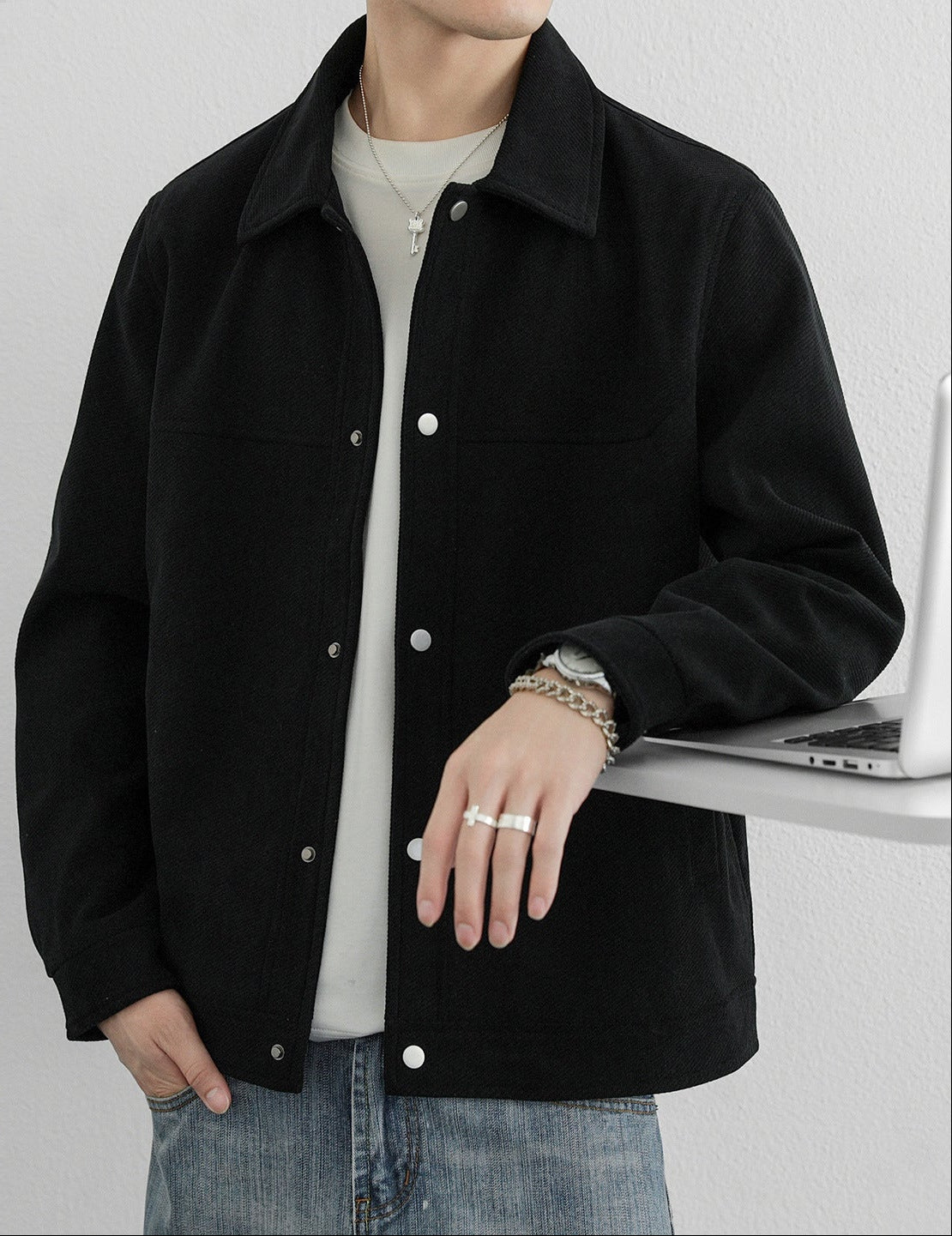 Vintage "Old Money" Style Collared Coach Jacket