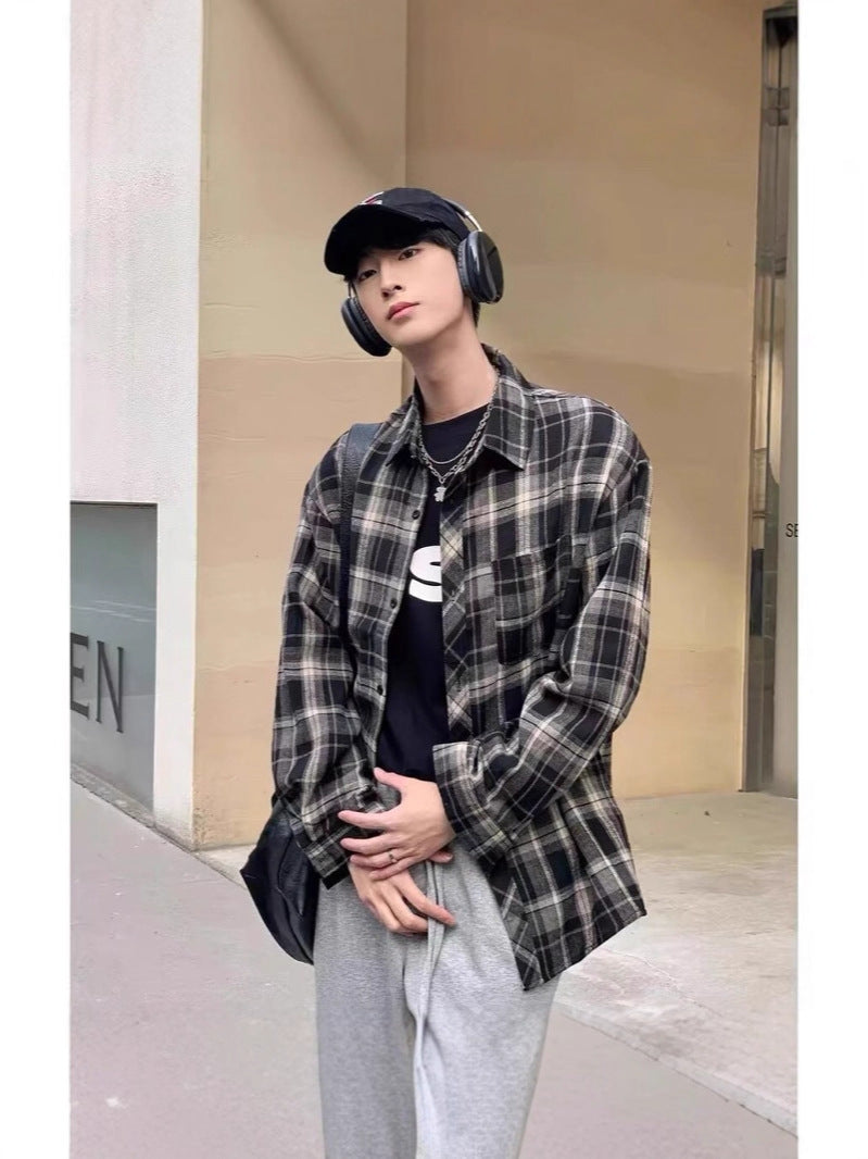 Vintage Plaid Overshirt