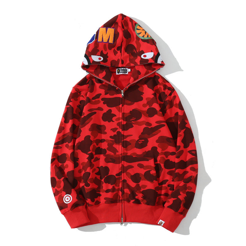 Bape Shark Camo Hoodie