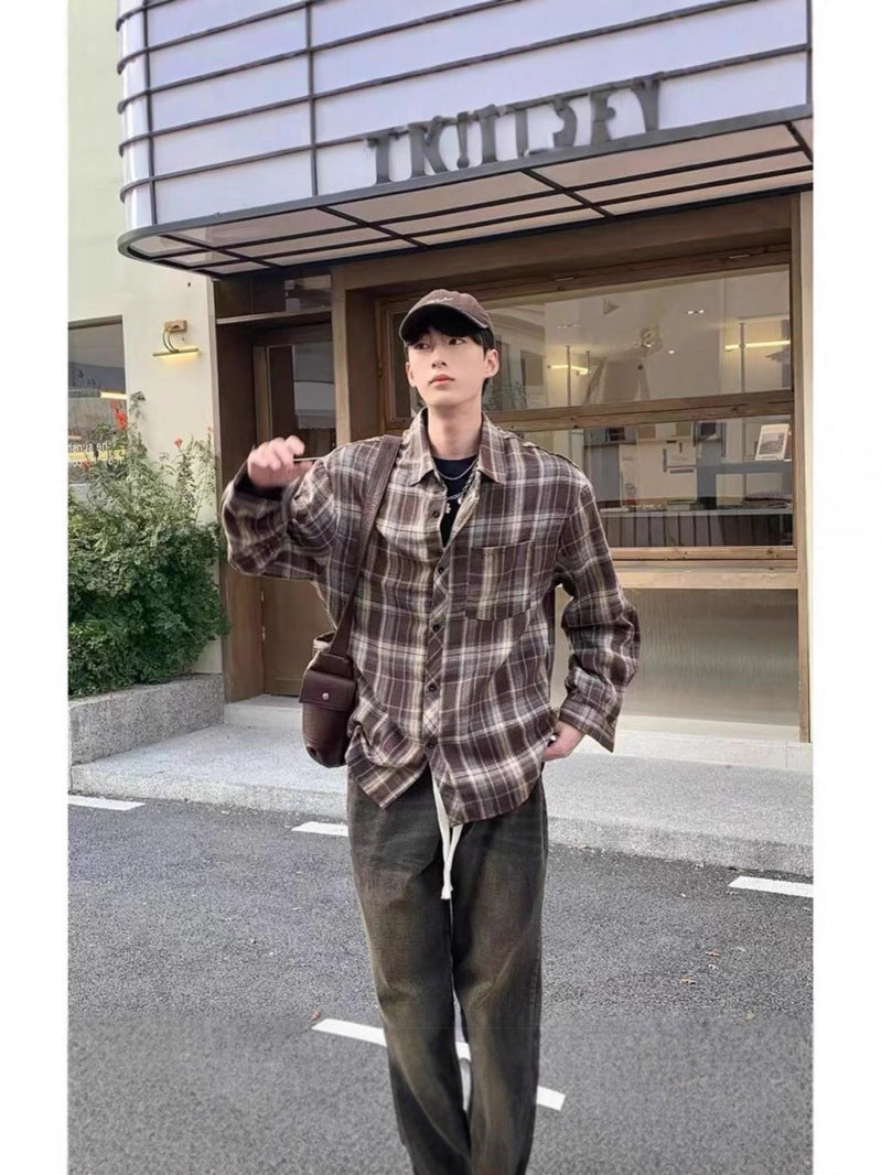 Vintage Plaid Overshirt