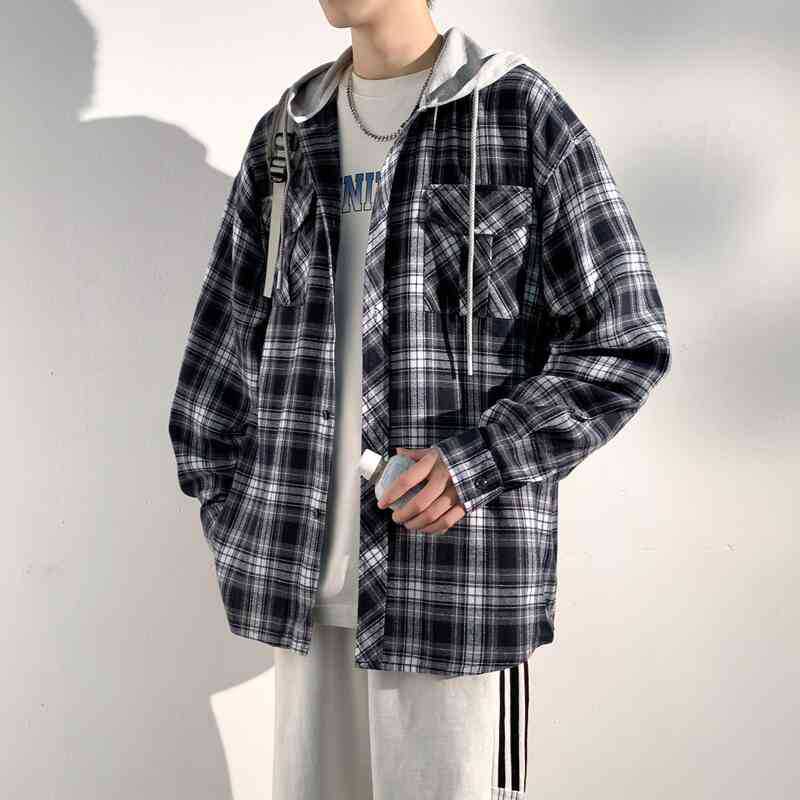 Flannel Hoodie Jacket