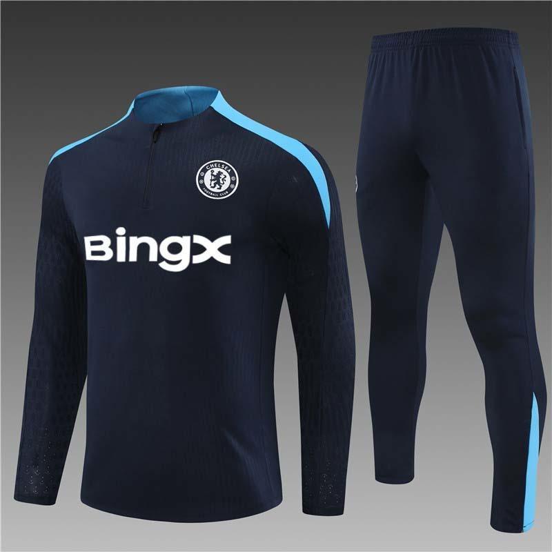 Football Club Quarter Zip Training Top and Pants Set