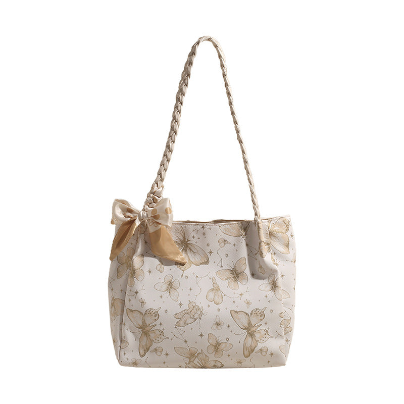 Butterfly Accent Everyday Tote Bag