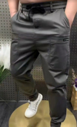 Men's Ice Silk Stretch Joggers