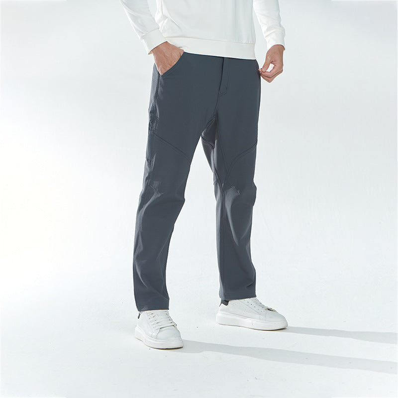 Men’s Fleece-Lined Softshell Outdoor Pants