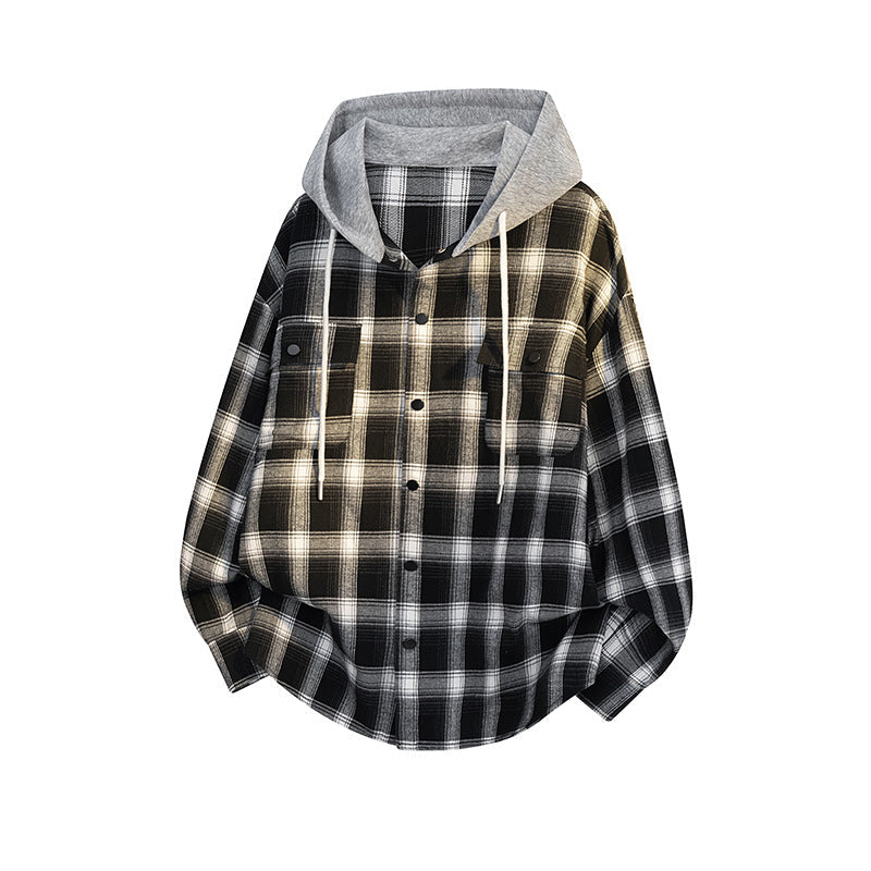 Plaid Hooded Flannel