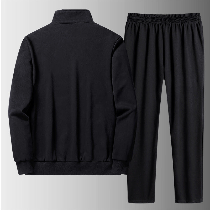 Athleisure Set: Cardigan, Sweatshirt, Pants Duo