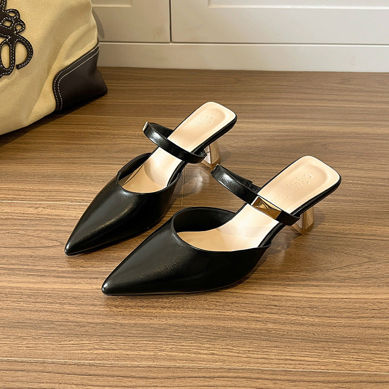 Elegant Pointed-Toe Fashionable High Heels