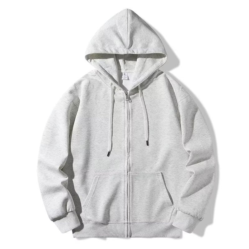 Spring Cotton Zip-Up