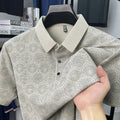 High elasticity ice silk blend polo