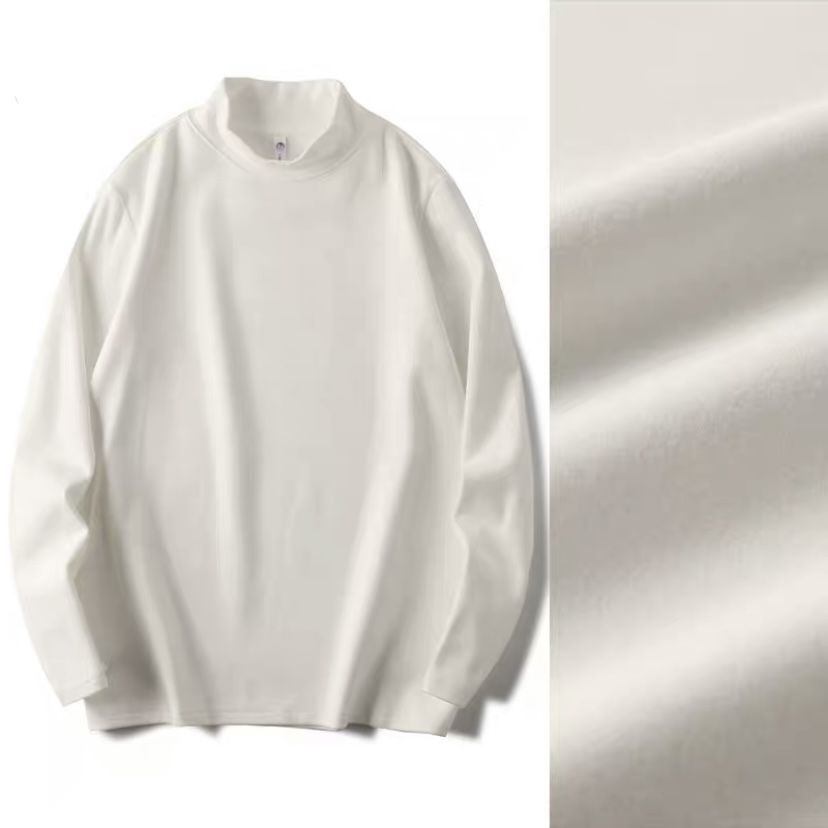 High-Neck Stretch Pullover