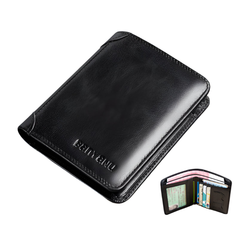 Men's Leather Bifold Wallet