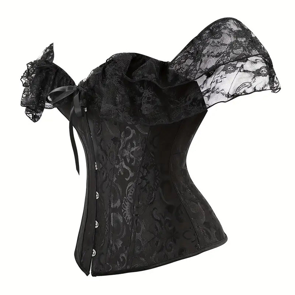 Off Shoulder Lace Corset