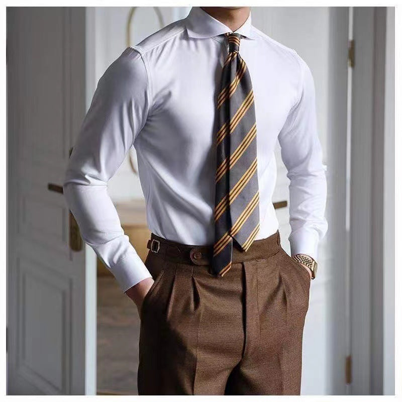 Premium Cutaway Collar Non-Iron Business Shirt