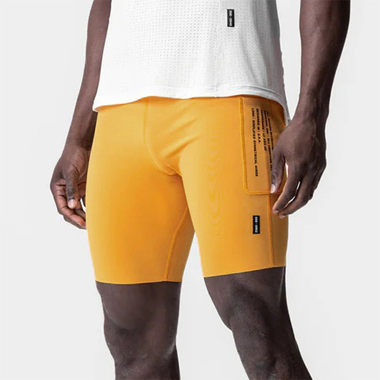 Men's High-Elastic Compression Shorts