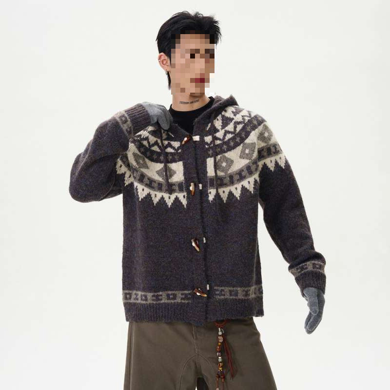 Nordic Holiday Knit Cardigan