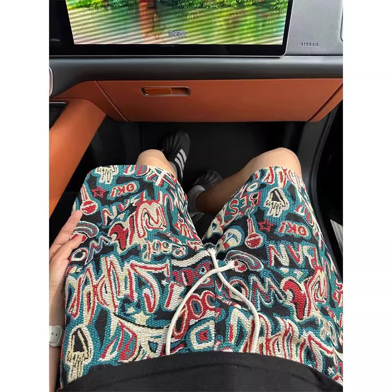 Bohemian Jacquard Shorts