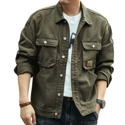 Vintage Multi-Pocket Jacket