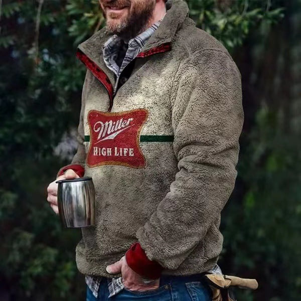 Southwestern Pattern Fleece Jacket
